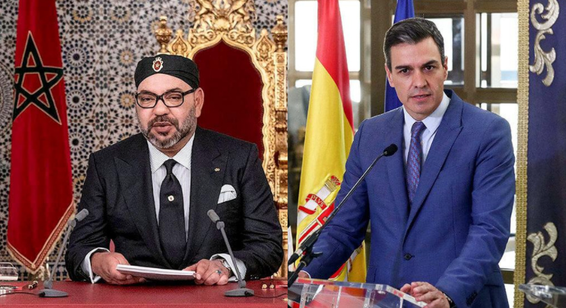 Maroc - Espagne: le Roi Mohammed VI s'entretient par téléphone avec Pedro Sanchez